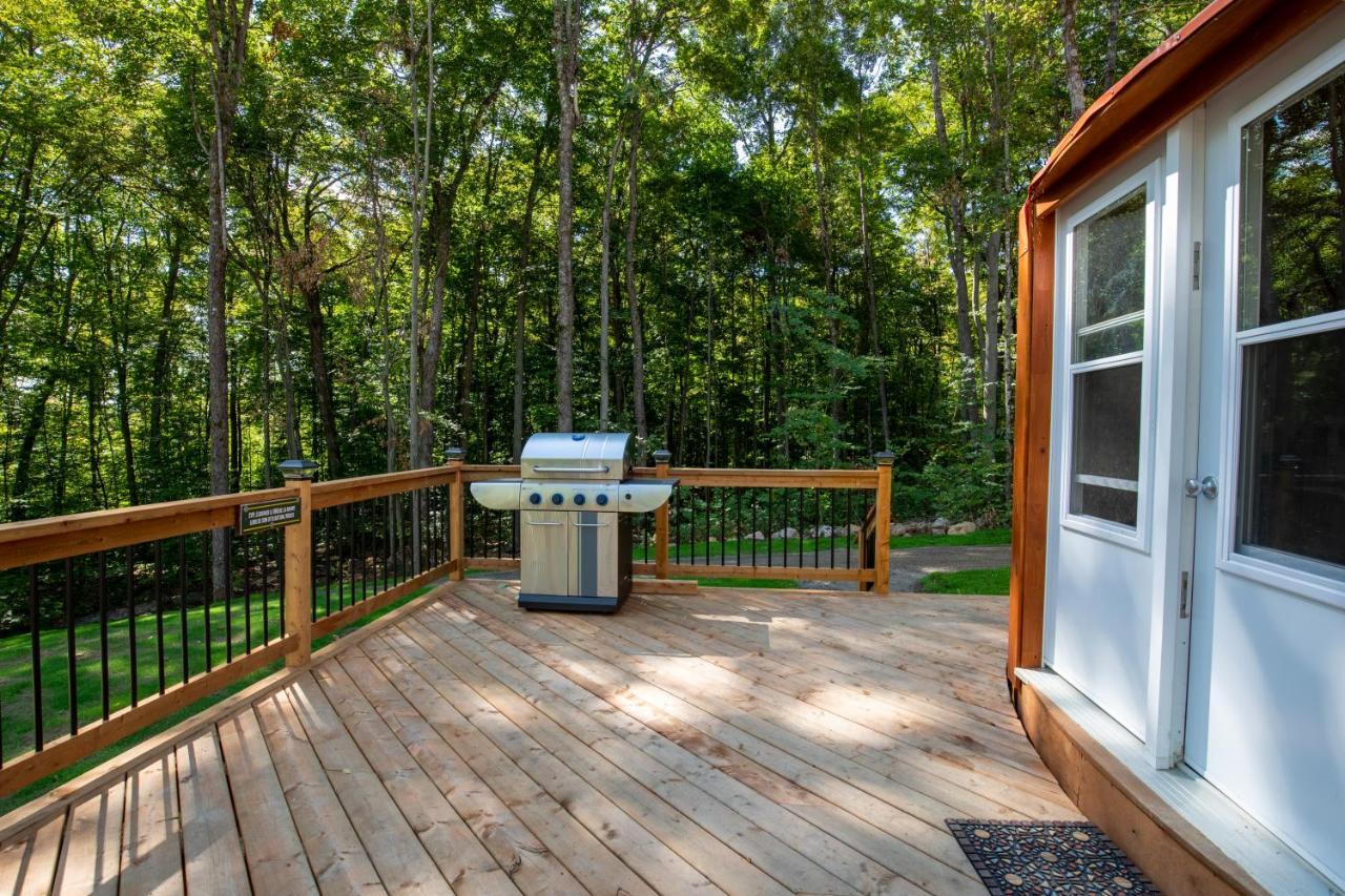 Yourtes Glamping Du Poisson Blanc Notre-Dame-du-Laus Exterior foto